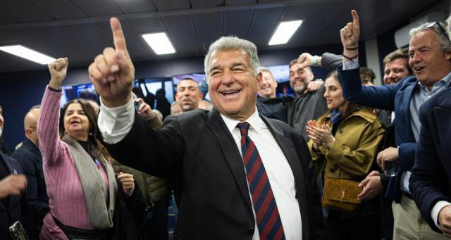 开云体育入口-拉波尔塔胜选演讲：巴萨迎来令人激动的未来